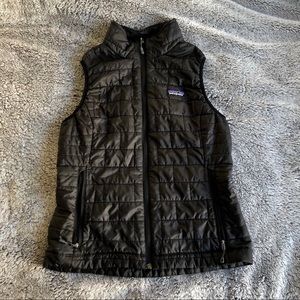 Black Patagonia Puffer Vest